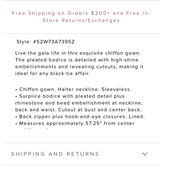 MINT GREEN MARCIANO GOWN - Picture 3 of 4